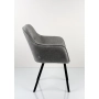 Krzesło DELUXE KR-166 Tkanina STRONG 14 Noga Metalowa